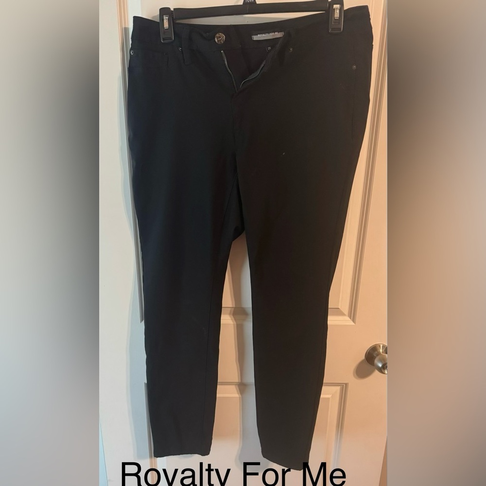Royalty For Me Black Skinny Pants